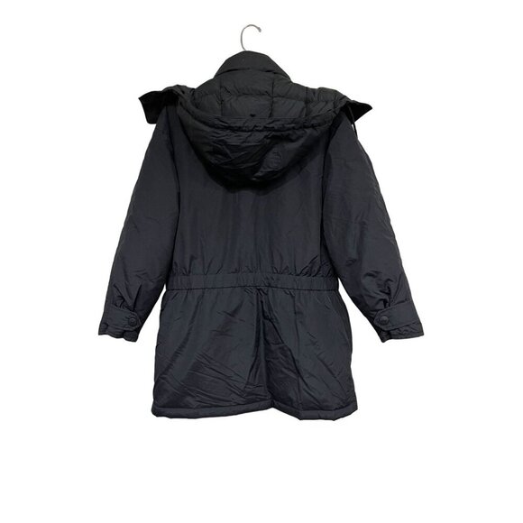 Eddie Bauer Women's Down filled‎ Black Parka Puffer Coat Jacket Size Small - Picture 3 of 15